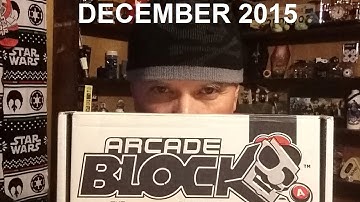 NERD BLOCK UNBOXING - ARCADE BLOCK - December 2015