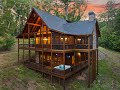 Inside a $1.4M Mountain Cabin on 10 Acres | Blue Ridge GA Luxury Home Tour 🌲