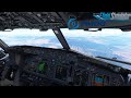  super hazy approach at mexico city airport  pmdg boeing 737700 prerelease beta