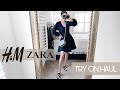 ZARA H&M TRY IN HAUL 2020 #zara #h&m