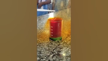 Evolution of NO2 gas #shorts #viral #trending #experiment