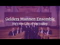 Hes the lily of the valley  gelders mannen ensemble