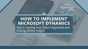 Kicking Off Your Implementation Project With Success - How to Implement D365 #2