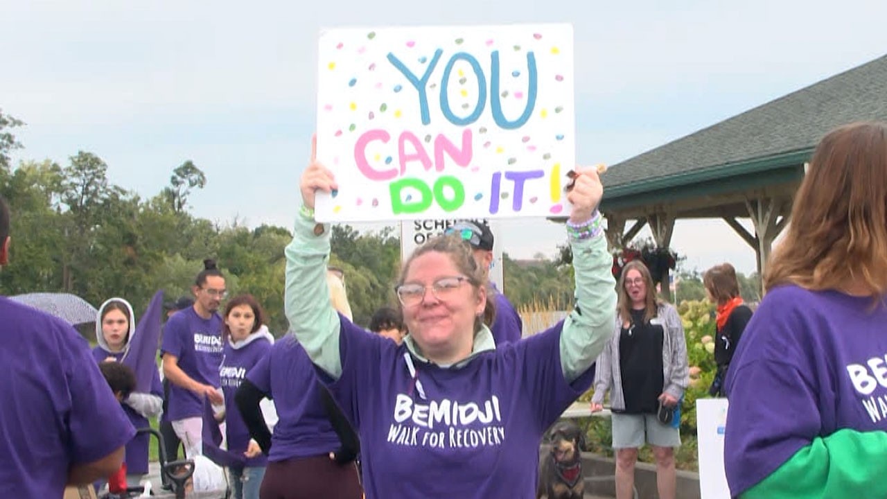Thumbnail for Bemidji's 'Walk for Recovery' Highlights Addiction Recovery, Support | Lakeland News