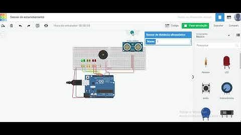 Sensor de estacionamento - Arduíno Uno