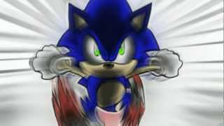 GOTTA GO FAST :Flipnote SpeedPaint: