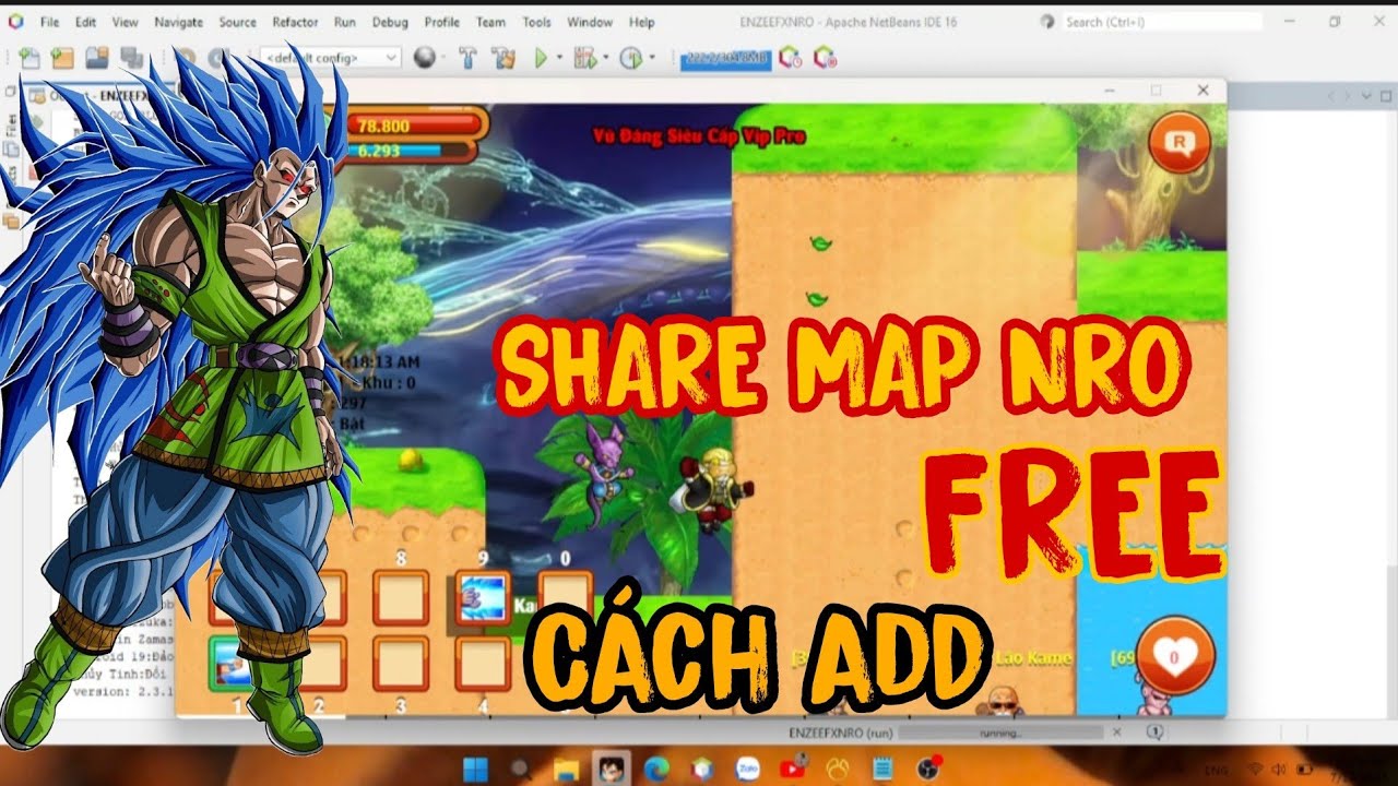 SHARE MAP NRO FREE VÀ CÁCH ADD ưuĐƠN GIẢN - YouTube