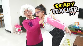 Gerçek Hayatta Scary Teacher | Deli Öğretmenin Yemeğine Tuz Koyma Şakası Resimi