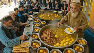 Afghanistan Desi style Rosh recipe | 500 KG Rosh Dampukhat street food