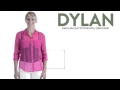 Dylan Sand & Sea Silky Shirt - Button Down, Roll Long Sleeve (For Women)