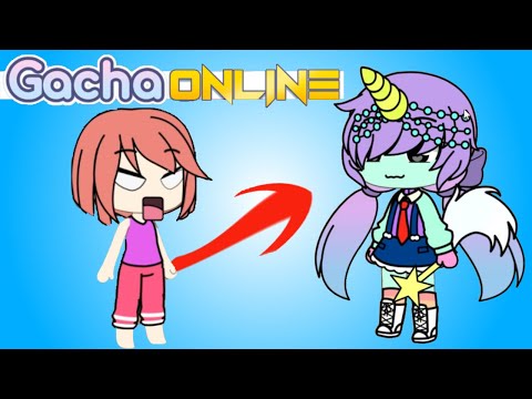 ROBLOX GACHA ONLINE - I Customised my Awesome Gacha OC - YouTube