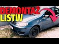 Jak zdemontowaliśmy listwy boczne drzwi w samochodzie? (przygotowanie Punta do malowania)