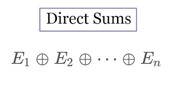 Direct Sum