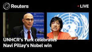 LIVE: UN human rights commissioner on Nobel Peace Prize announcement