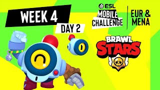 EUR/MENA Brawl Stars | Week 4 Day 2 | ESL Mobile Challenge Spring 2021