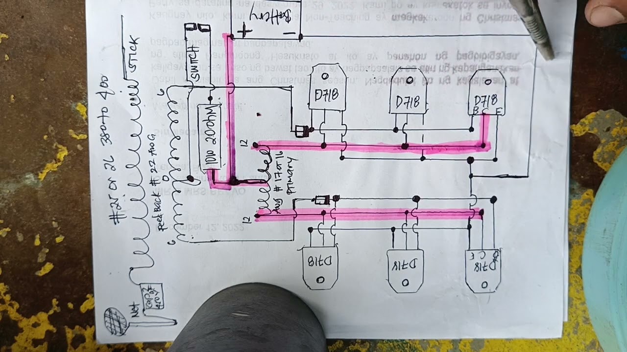 pinaka madaling connection sa paggawa ng fish stunner D718 NPN TYPE