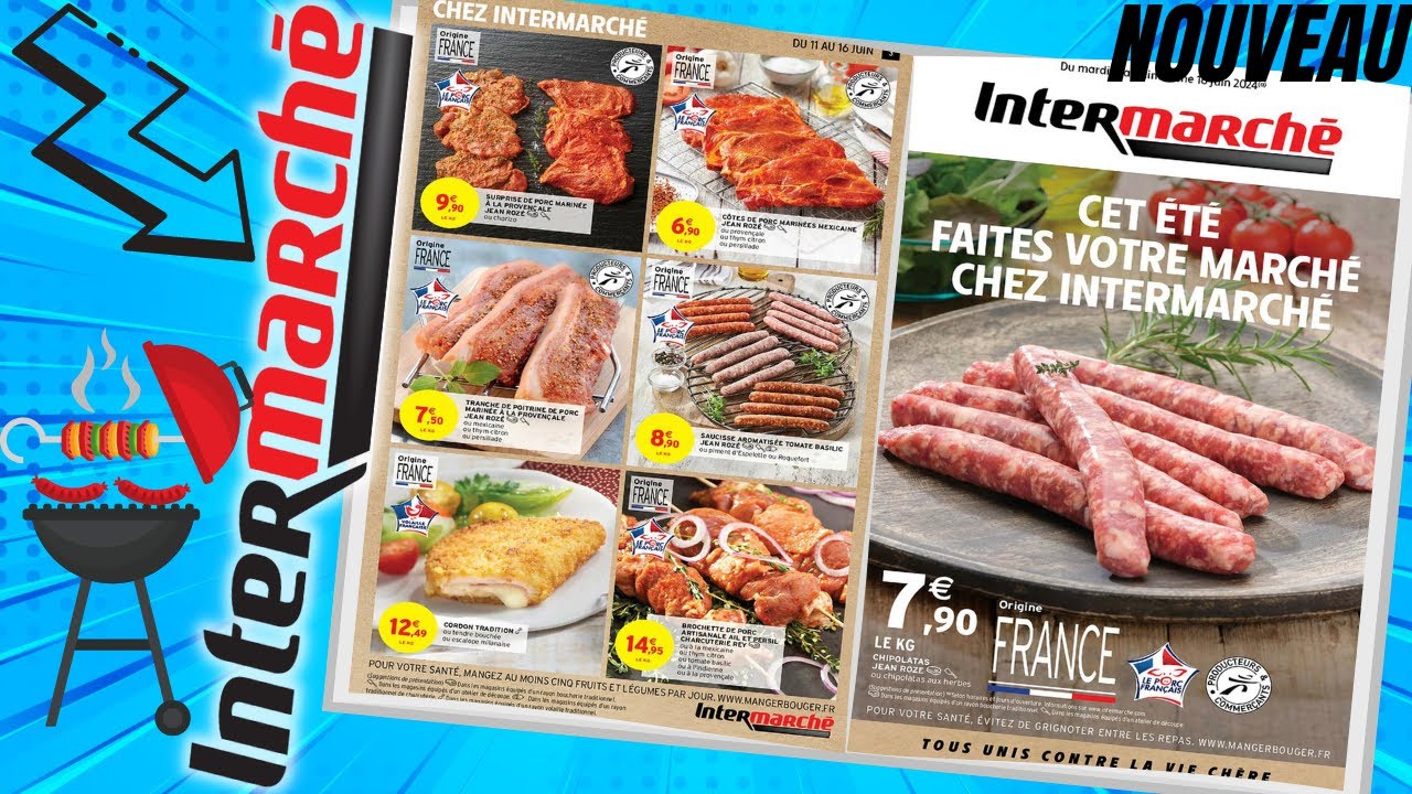 catalogue INTERMARCHÉ du 11 au 16 juin 2024 😍 Arrivage - FRANCE - YouTube