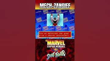 MECH ZANGIEF: ENDING / MARVEL VS STREET FIGHTER