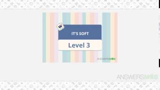 Word Journey IT'S SOFT Level 3 - AnswersMob.com screenshot 1