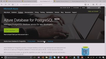Connect; 2017 Overview  Azure Database for PostgreSQL and MySQL