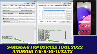Samfw frp tool 3.31 | Erase FRP (Samsung) | Successful tests | (ADB/MTP MODE) | Erase FRP New OS