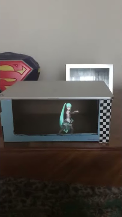 A little hologram miku