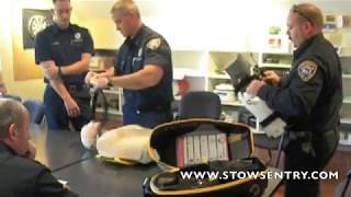 Stow Fire Department CPR device training