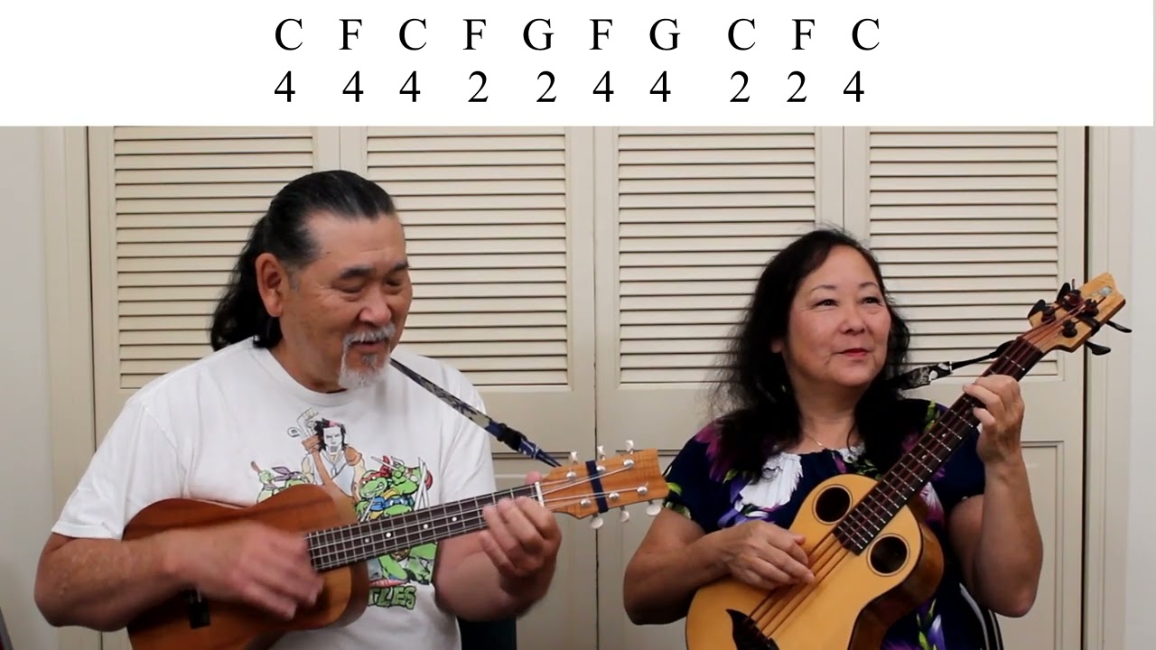 Singing The Blues - Guy Mitchell - Ukulele Play Along - Lyrics And Chords On Screen