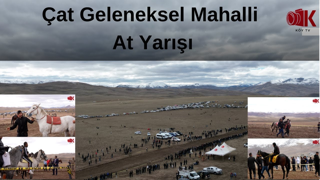 Çat Geleneksel Mahalli At Yarışı - Erzurum At Yarışları