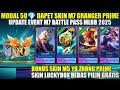 MODAL 50D💎 DAPET SKIN M7 GRANGER PRIME! BONUS SKIN M5 YU ZHONG PRIME, SKIN SPECIAL, &amp; SKIN LUCKYBOX