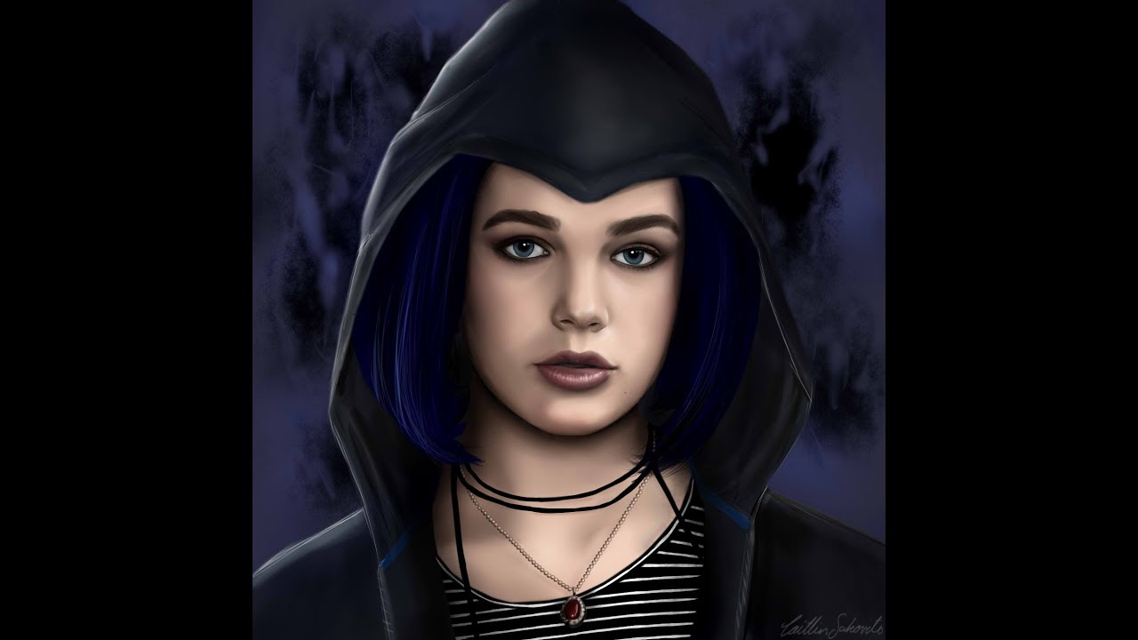 Speedpaint-Titans Teagan Croft as Rachel Roth - YouTube