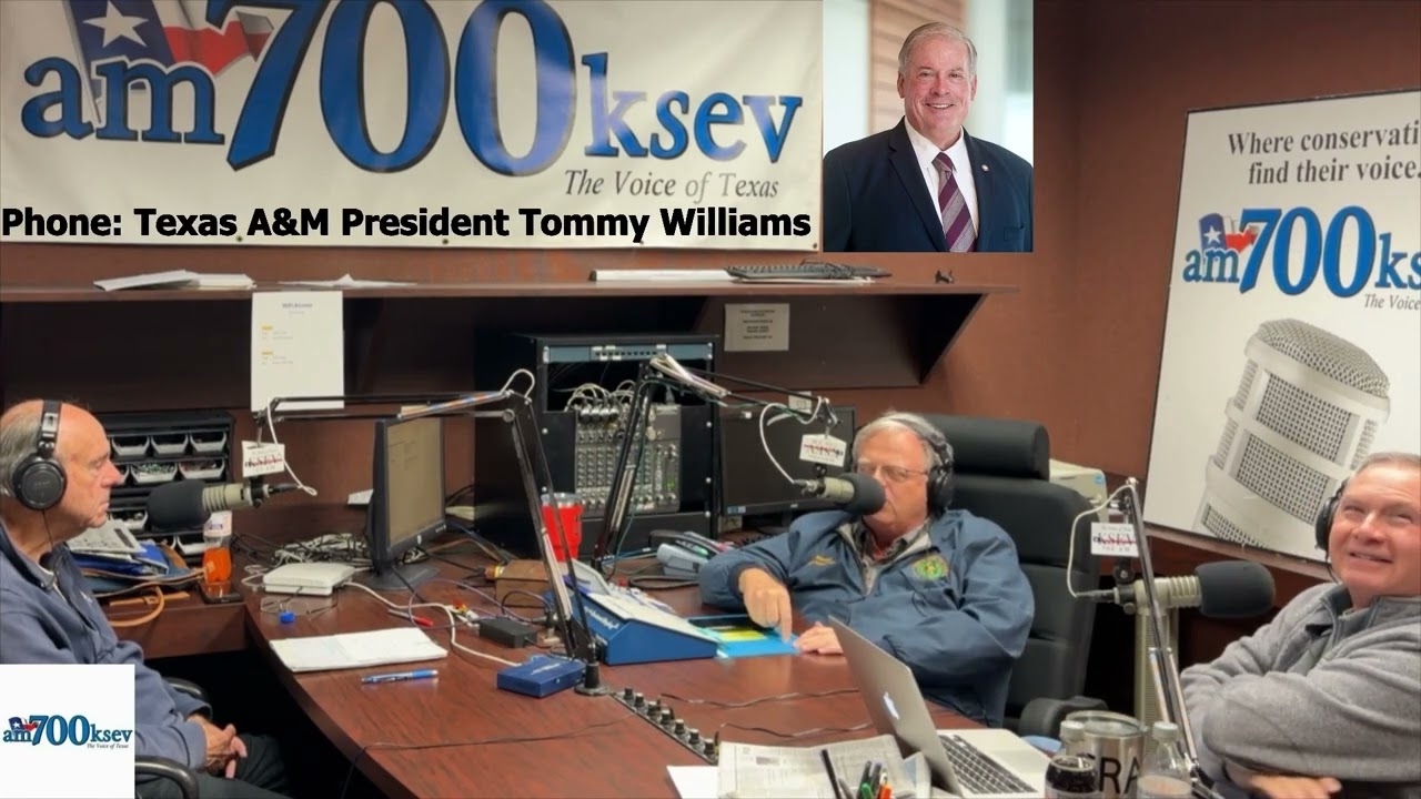 Texas A&M President Tommy Williams joins The Amigos to discuss gender studies cancellation and more