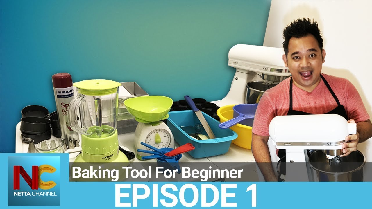 BAKING TOOLS AND EQUIPMENT FOR BEGINNER - YouTube