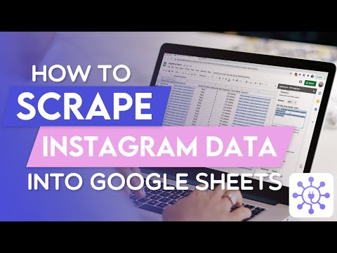 How To Scrape Instagram Data into Google Sheets Using A Free API