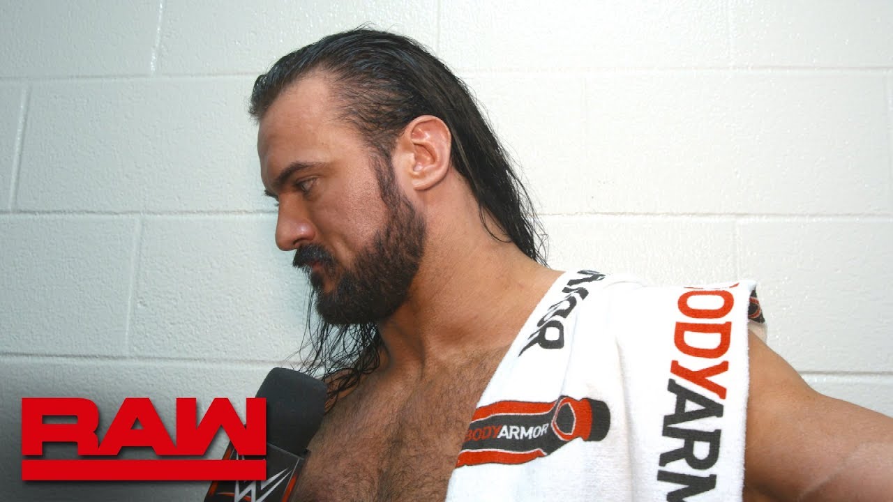 Drew McIntyre will make statements every week on The Road to WrestleMania:  Exclusive, Feb. 18, 2019 - YouTube