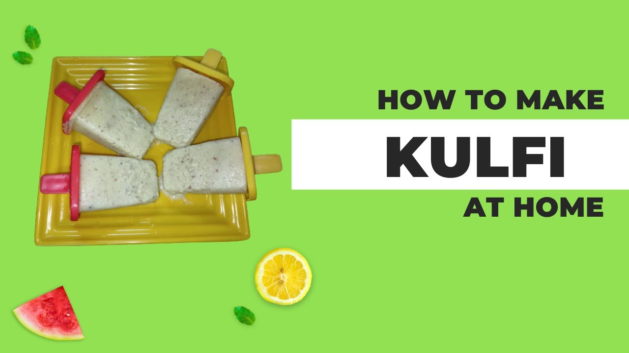 Kulfi Easy To Make Kulfi Ice Cream At Home Manisha's Kitchen 