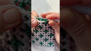 Amazing Raised Crochet Pattern，tutorial be attached #crochet #crochetpatterns