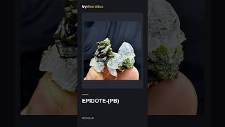 Video preview: Olive Transparent Epidote with Quartz — Sichuan, China | Natural Mineral Specimen