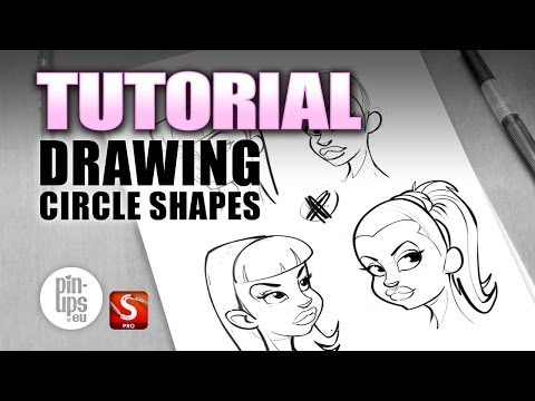 Autodesk Sketchbook Pro Tutorial : Circle Shapes