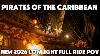 PIRATES OF THE CARIBBEAN FULL POV RIDE 2026 Magic Kingdom Disney World 4K