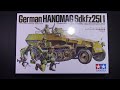 Сборка модели Sd.Kfz.251/1 Hanomag от Tamiya масштаб 1/35 часть 2