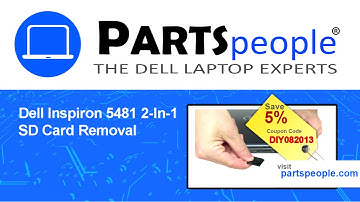 Dell Inspiron 14-5481 2-In-1 (P93G001) SD Card How-To Video Tutorial