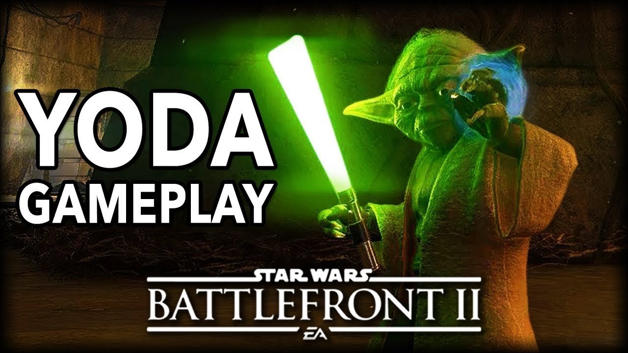 YODA IS A CHEAT CODE ! STAR WARS Battlefront II! 