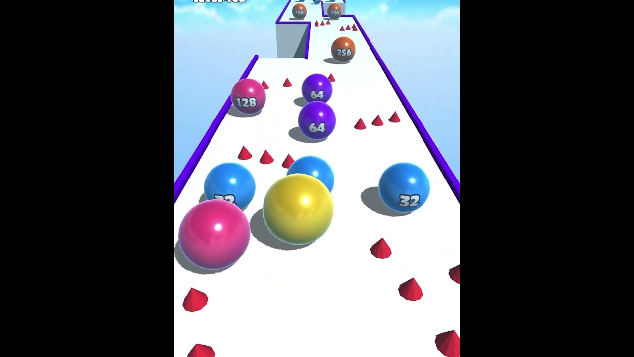 Ball Merge 2048 ! All Levels Gameplay Walkthrough Android, iOS