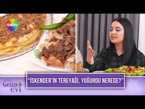 Sedanur gelin'den meşhur Bursa iskenderi ve kebabı! | Gelin Evi 1008. Bölüm