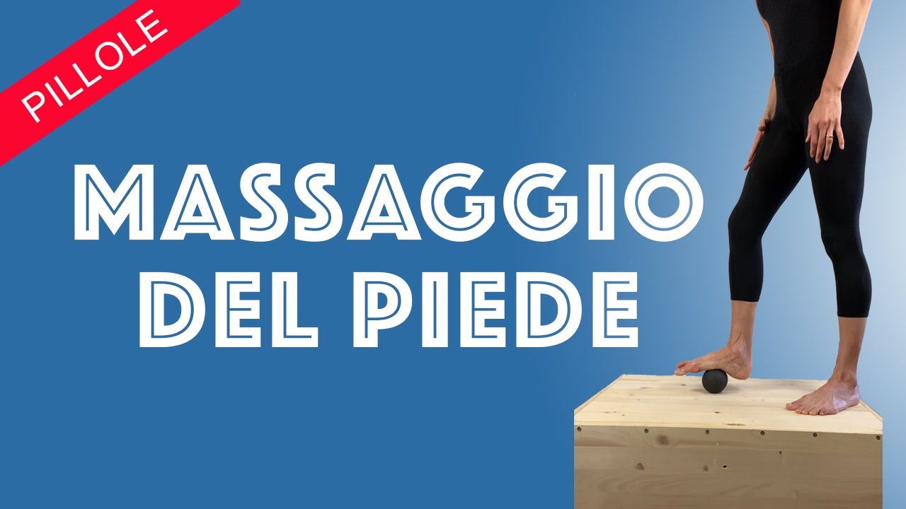 PILLOLE DI ALLENAMENTO - IL MASSAGGIO DEL PIEDE CON LA PALLINA