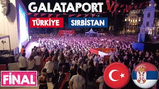 Türki̇ye Sirbi̇stan Fi̇nal Seti̇ - Avrupa Şampi̇yonu Türki̇ye Son Sayi Son Smaç Meli̇ssa Vargas Galataport