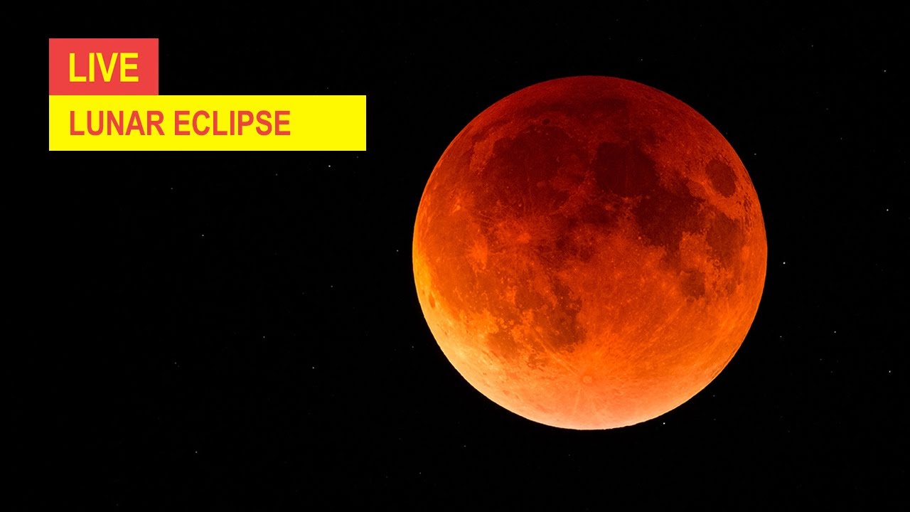 🔴 Live - Partial Lunar Eclipse - YouTube