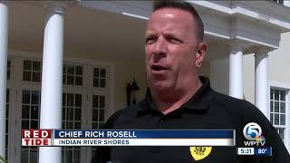 Famous Double red flags flying in Vero Beach Wealth