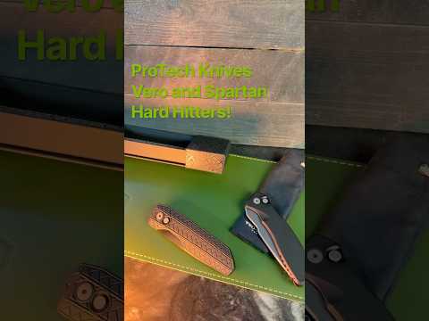 Pro-Tech knives | Vero Synapse 2.0 | Spartan Pallas auto | a quick look at REC